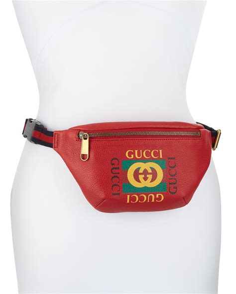 man met fanny pack gucci|Gucci leather handbags.